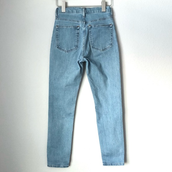 CLOSEOUT \Everlane\• Original Cheeky Jean in Stone-Washed Sky - Picture 8 of 16